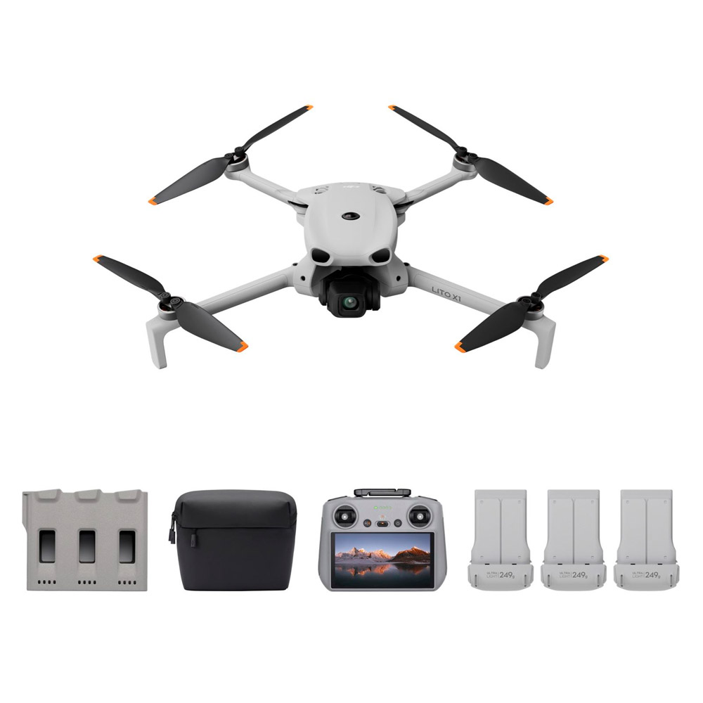 Drone DJI Lito X1 Combo Vuela Mas Plus Control Remoto DJI RC 2