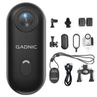 Cámara De Acción Gadnic 4K Deportiva WiFi Magnetica Estuche Sumergible