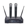 Micrófono Gadnic Inalámbrico Profesional de Mano 100mts 2CH 2Mic