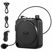 Micrófono Amplificador Gadnic Portátil 3W UHF Con Batería Recargable