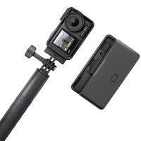 Camara DJI Osmo Action 4 Combo Aventura 4K/120 fps con un Sensor de 1/1.3 Pulgadas, Gran Rendimiento con Poca luz, Color D-Log M de 10 bits, 3 Baterias