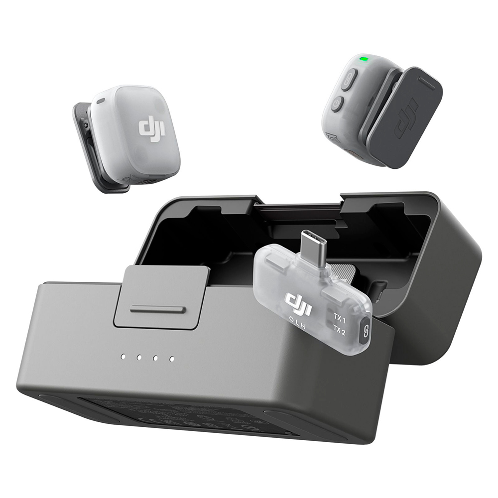 Microfono Inalambrico DJI Mic Mini 2 2 TX 1 RX Movil Estuche de Carga Outlet