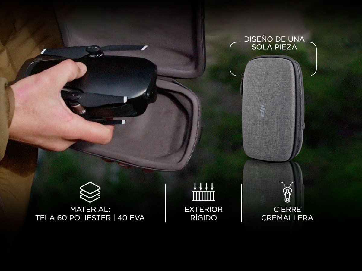 Estuche de Mano para Mavic Air DJI Gris Rígido - Imagen 4