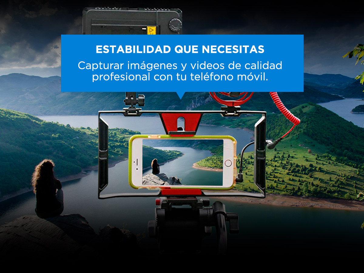 Estabilizador de Mano Gadnic Para Celulares - Imagen 3