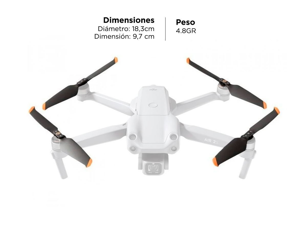 Hélices DJI Mavic Air 2 y Air 2S Bajo Ruido - Imagen 4