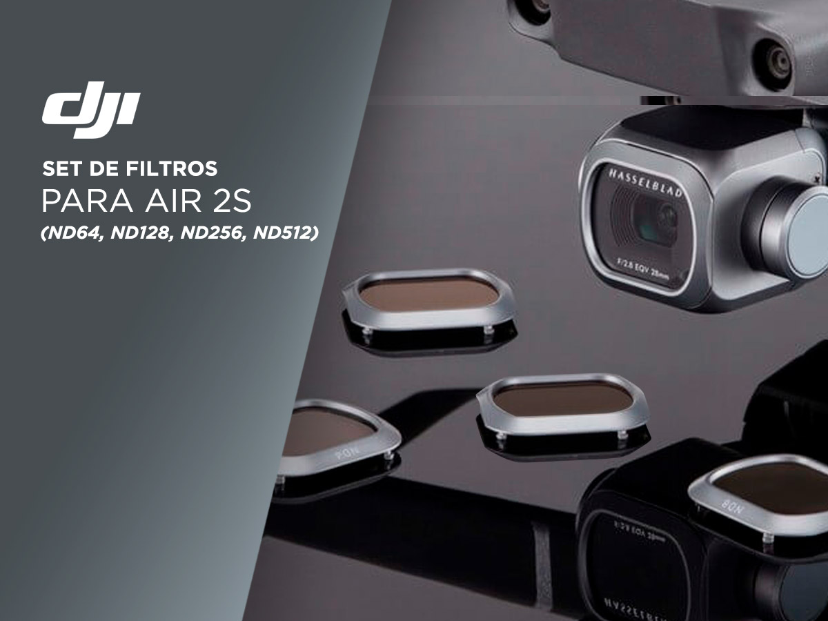 Set de Filtros DJI Pack x4 Para Air 2S - Imagen 2
