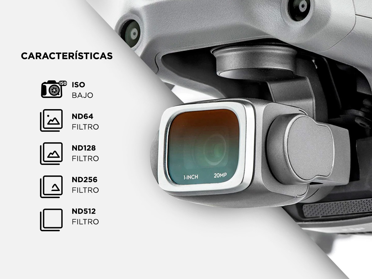 Set de Filtros DJI Pack x4 Para Air 2S - Imagen 3