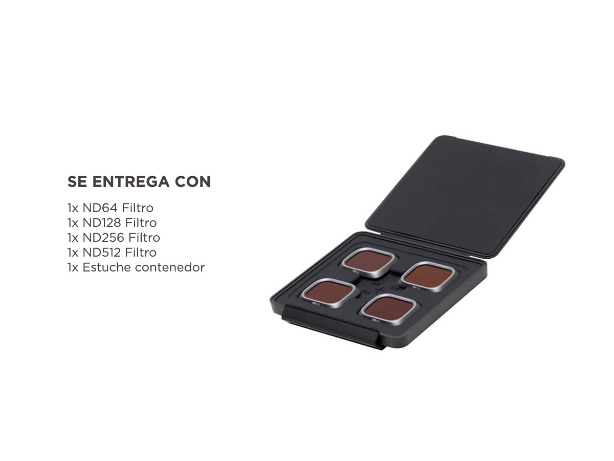 Set de Filtros DJI Pack x4 Para Air 2S - Imagen 4
