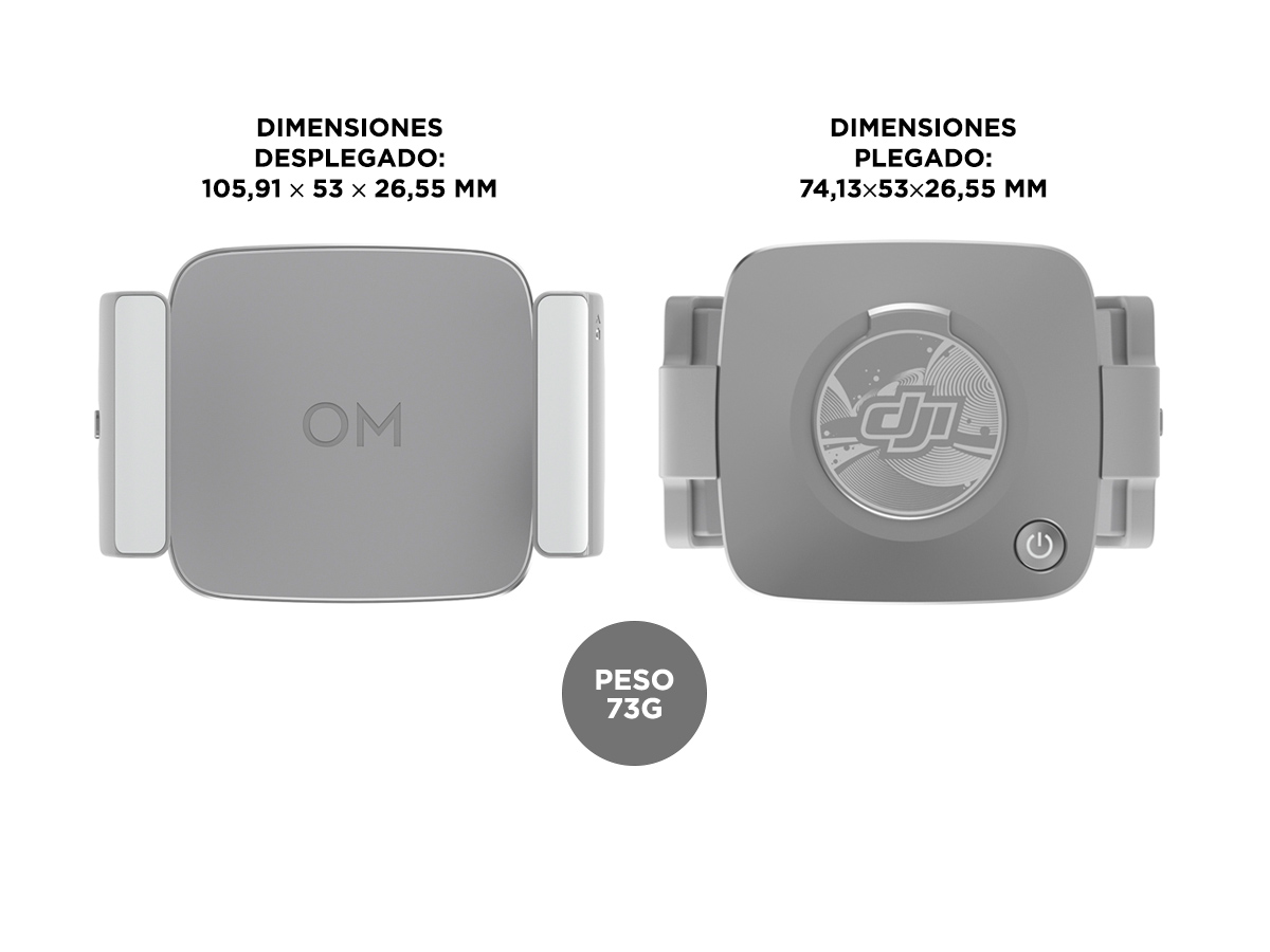 Soporte Magnético Para Teléfono DJI OM Con Luz Led Regulable - Imagen 4