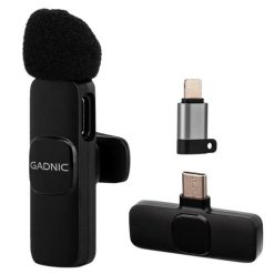 Micrófono De Solapa Inalámbrico GADNIC MICROMIC Condensador