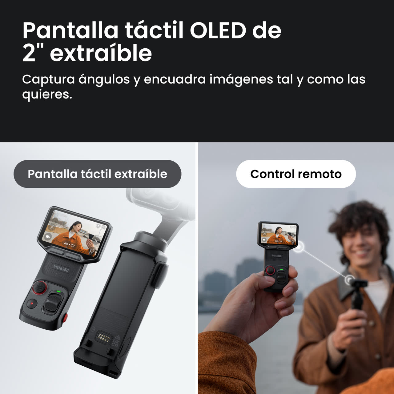 Insta360 Luna Ultra - Creator Bundle - Midnight Black - Imagen 9