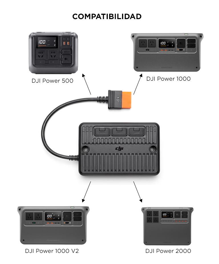 Modulo Adaptador De Panel Solar DJI Power MPPT Entrada 12V A 30V Salida Hasta 400W Compatible DJI Power 500 Y 1000 - Imagen 3