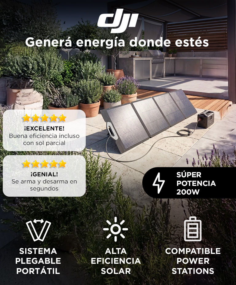 Panel Solar Plegable IBCPOWER 200W DJI - Imagen 2