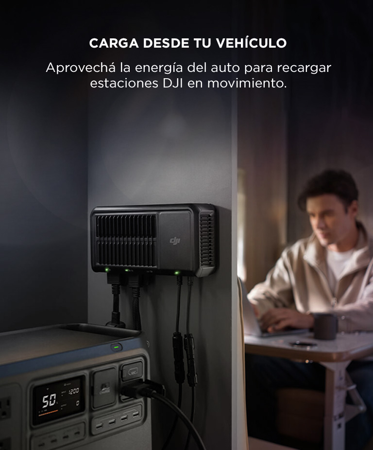 Cargador Super Rapido Para Vehiculos Solar DJI Power 1800W - Imagen 3