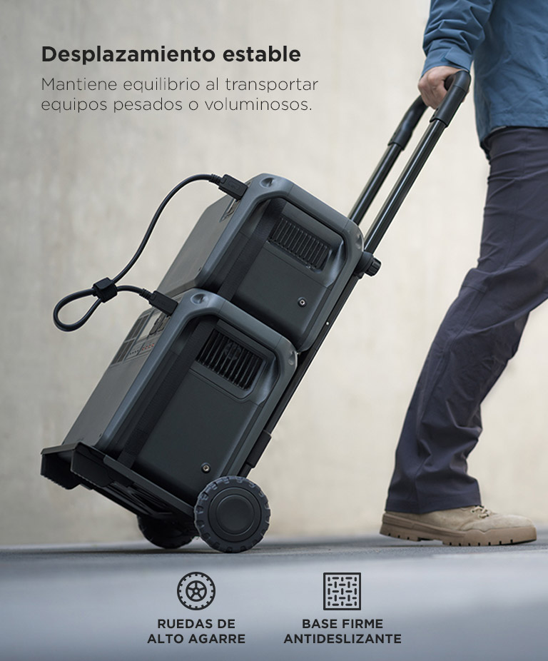 Carretilla De Mano DJI Power Series Plegable Estructura Reforzada Ruedas De Alta Resistencia Plataforma Estable - Imagen 3