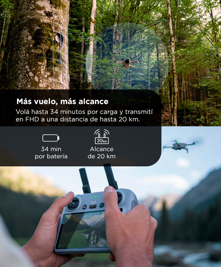 Drone DJI Mini 4 Pro Control Remoto DJI RC 2 - Imagen 4