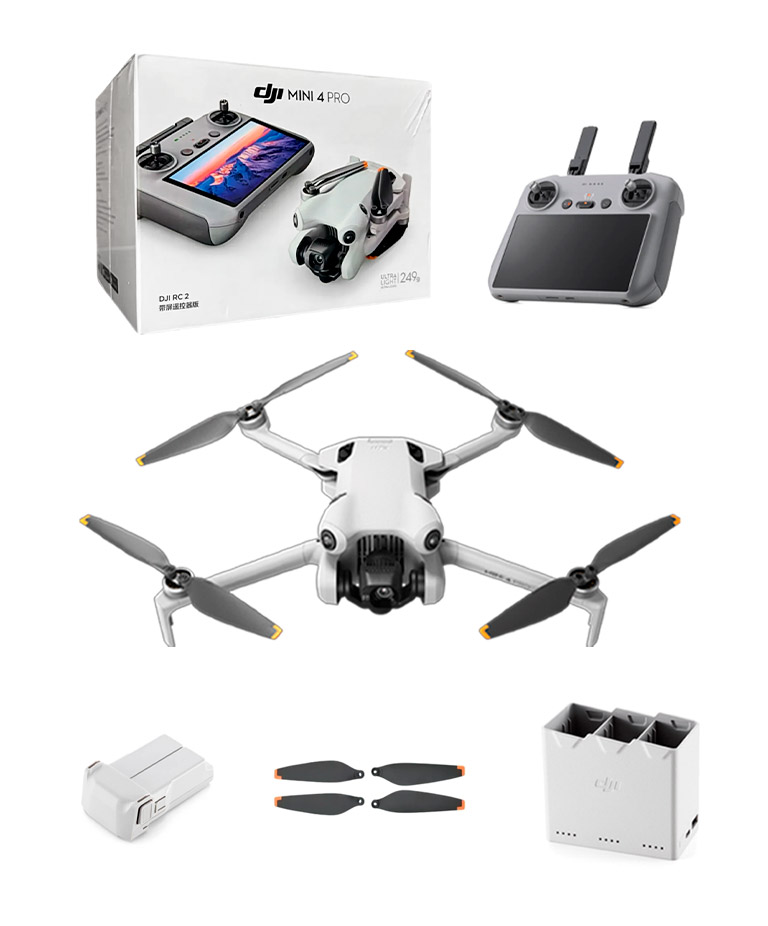 Drone DJI Mini 4 Pro Control Remoto DJI RC 2 - Imagen 7