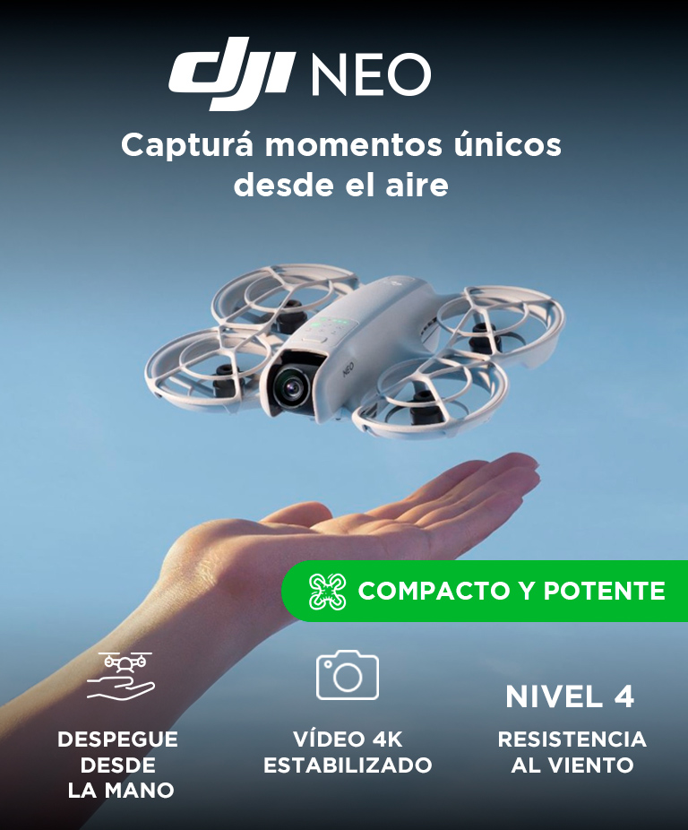 Drone DJI Neo Combo Vuela Más Control Remoto DJI RC-N3 - Imagen 2