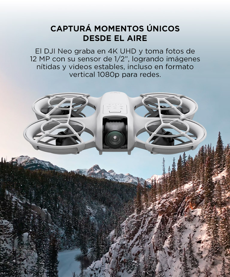 Drone DJI Neo Combo Vuela Más Control Remoto DJI RC-N3 - Imagen 5
