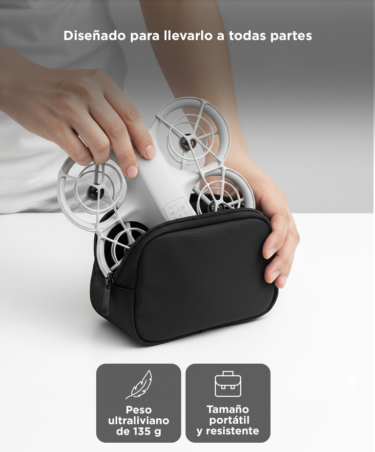 Drone DJI Neo 4K Sensor 1.2 Pulgada GPS Estabilizacion Eje Unico 18 Min Vuelo 7km Transmision O4 - Imagen 5