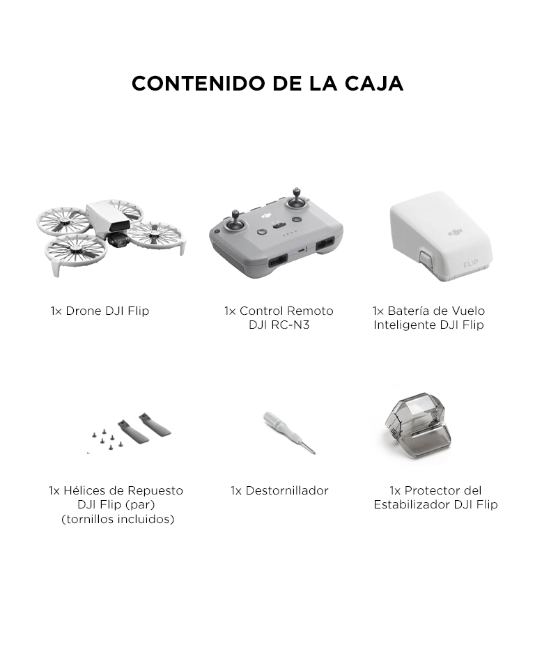 Drone DJI Flip Control Remoto DJI RC-N3 - Imagen 7