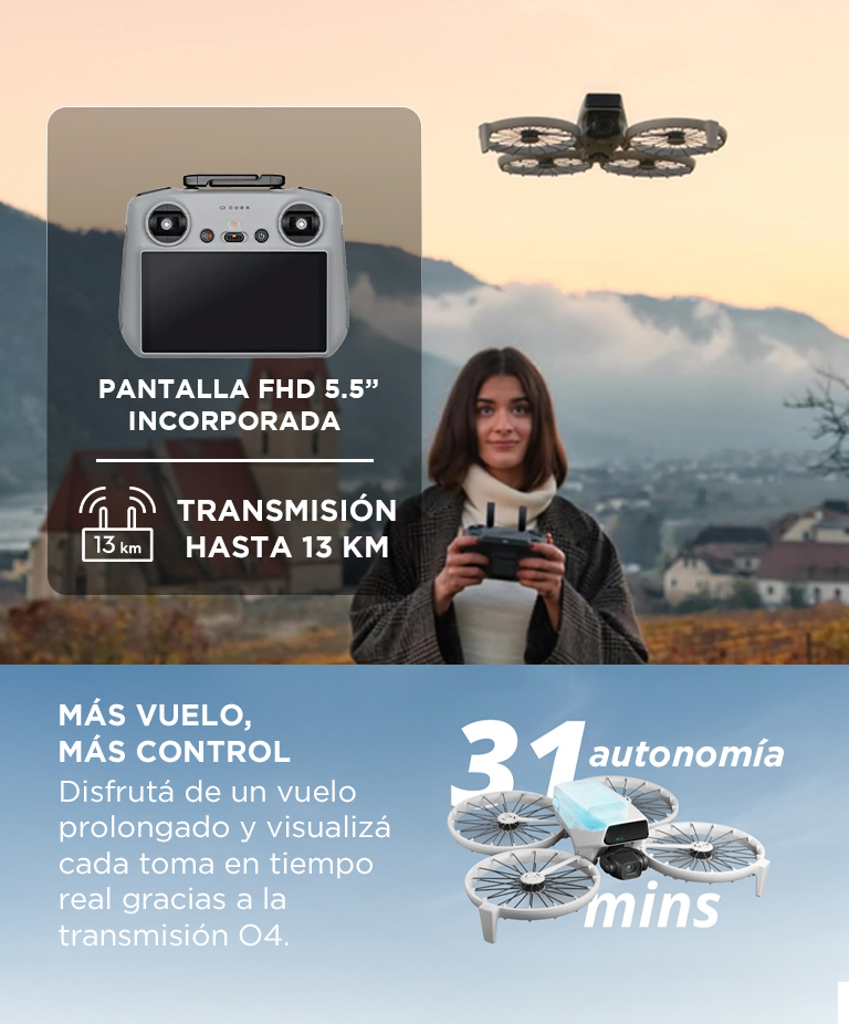 Drone DJI Flip Control Remoto RC 2 - Imagen 4
