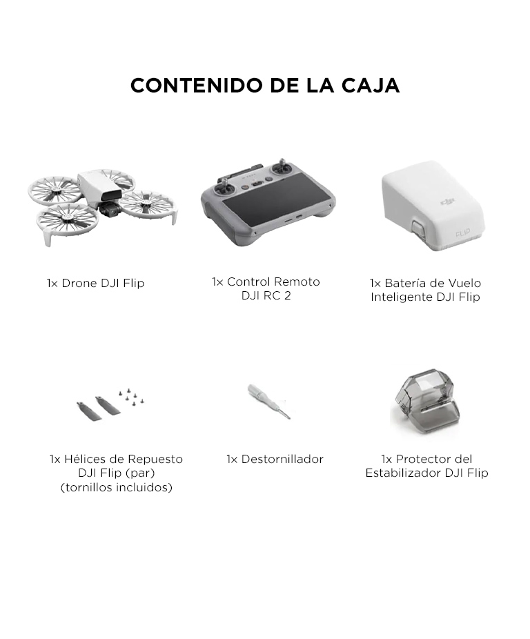Drone DJI Flip Control Remoto RC 2 - Imagen 7