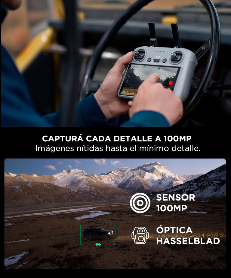Drone DJI Mavic 4 Pro Combo Vuela Más Control Remoto DJI RC 2 - Imagen 3