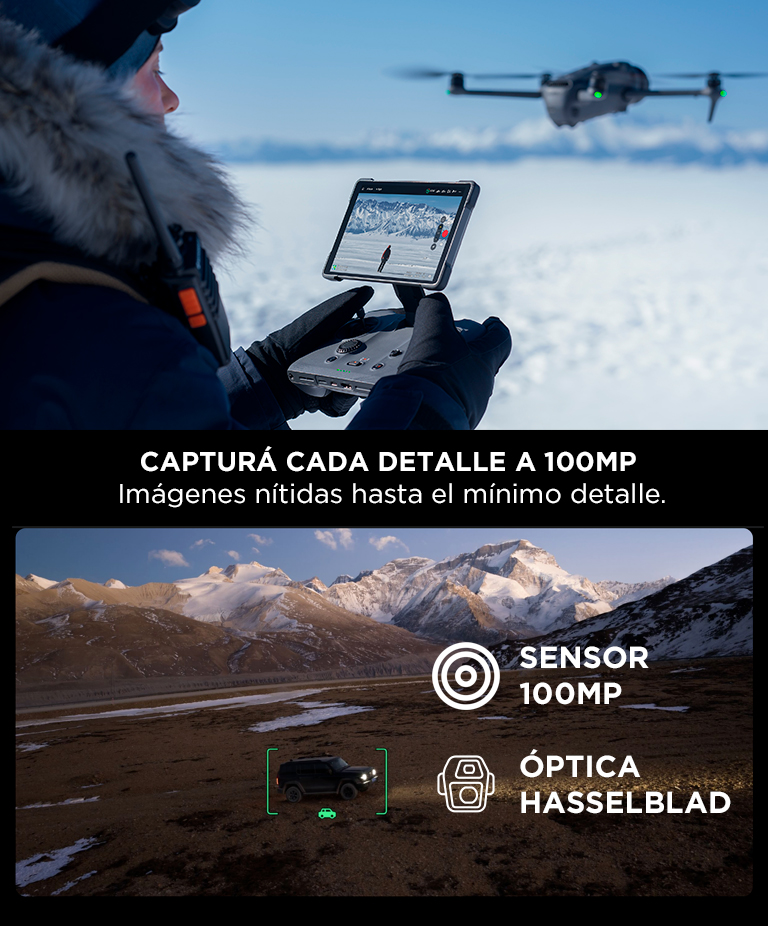 DroneDJI Mavic 4 Pro Combo Para Creadores Control Remoto DJI RC Pro 2 - Imagen 3