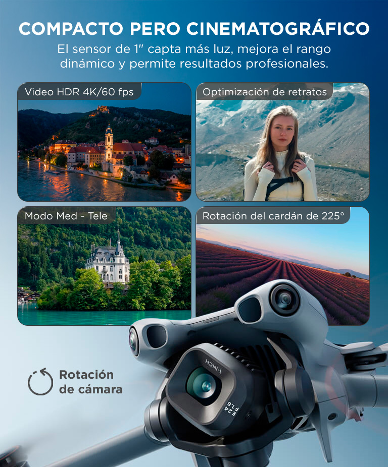 Dron DJI Mini 5 Pro Combo Vuela Mas Control Remoto RC 2 - Imagen 3