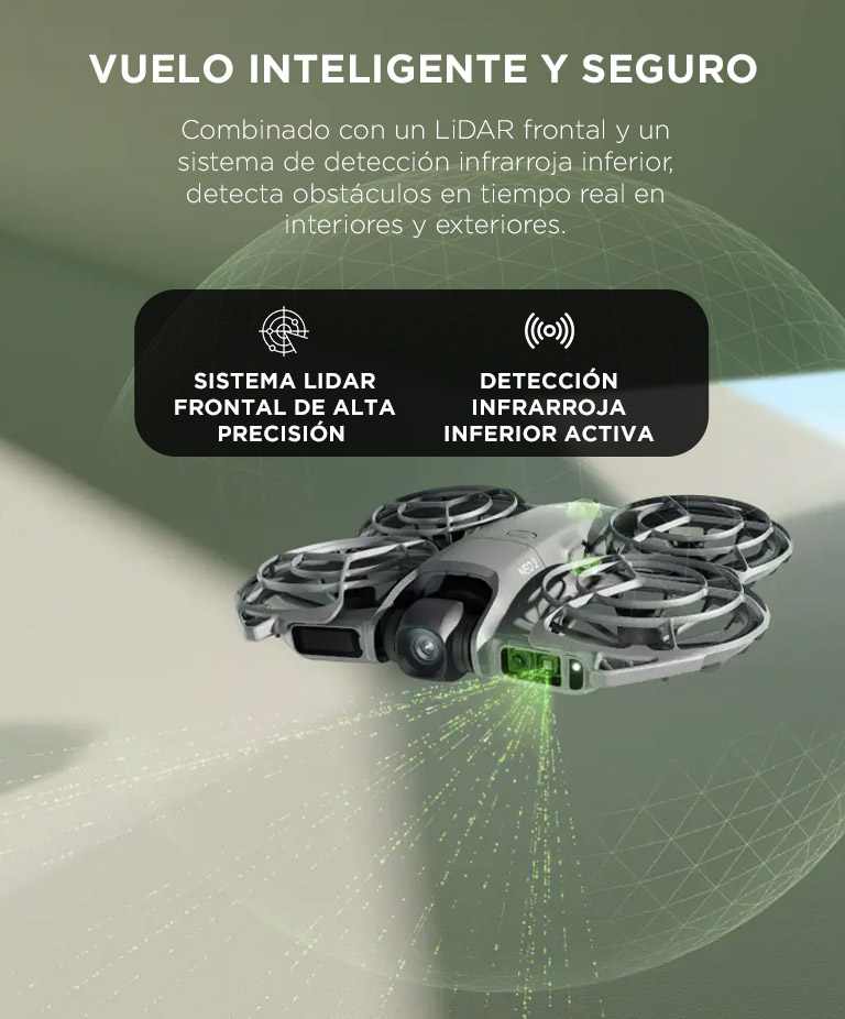 Drone DJI Neo 2 Combo 3 Baterias Sensor CMOS 1 2 Pulgadas 49 GB GPS Galileo BeiDou 7 km Vuelo 19 Min 160 g - Imagen 5