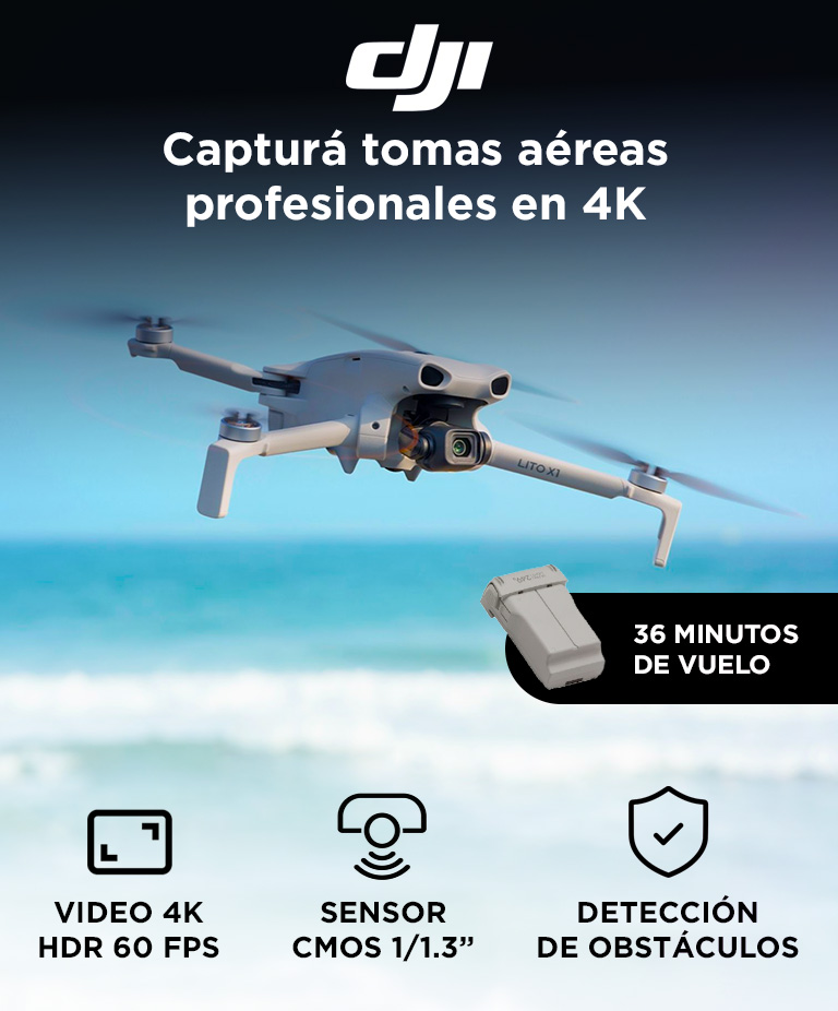 Drone DJI Lito X1 (Control Remoto DJI RC-N3) - Imagen 2