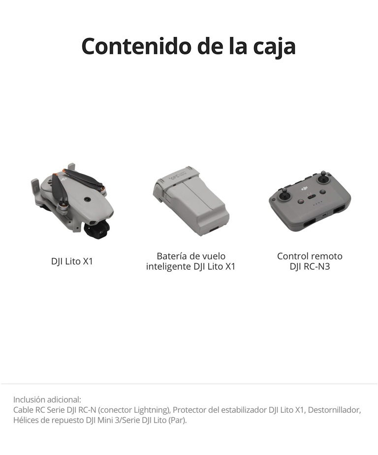 Drone DJI Lito X1 (Control Remoto DJI RC-N3) - Imagen 7
