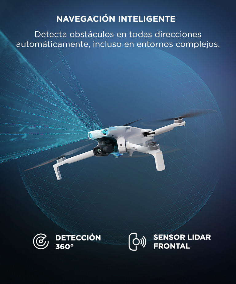 Drone DJI Lito X1 Combo Vuela Mas Control Remoto DJI RC 2 - Imagen 3