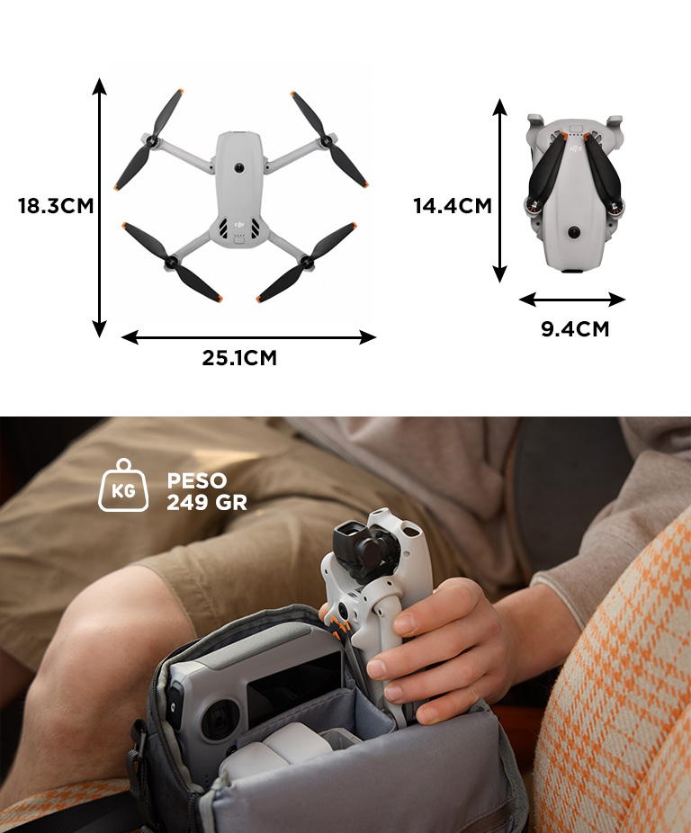 Drone DJI Lito X1 Combo Vuela Mas Control Remoto DJI RC 2 - Imagen 6