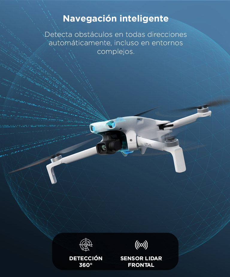 Drone DJI Lito X1 Combo Vuela Mas Plus Control Remoto DJI RC 2 - Imagen 3