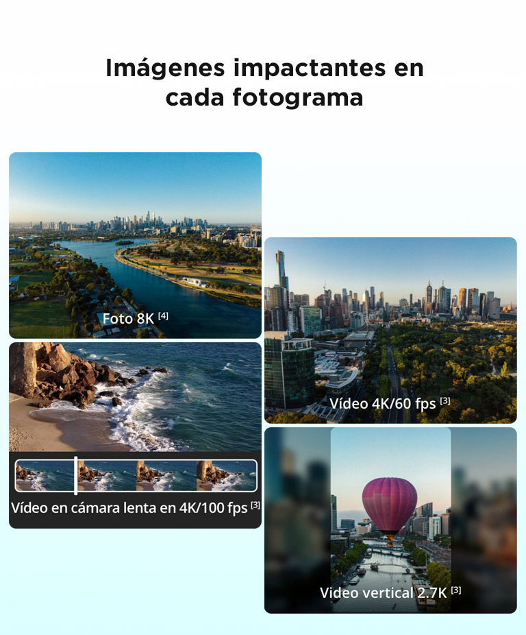 Drone DJI Lito 1 (Control Remoto DJI RC-N3), Camara 4K, Deteccion de Obstaculos, ActiveTrack, Video 4K e Imagenes 8K, Ligero y Plegable, Transmision de Video 15 km - Imagen 5