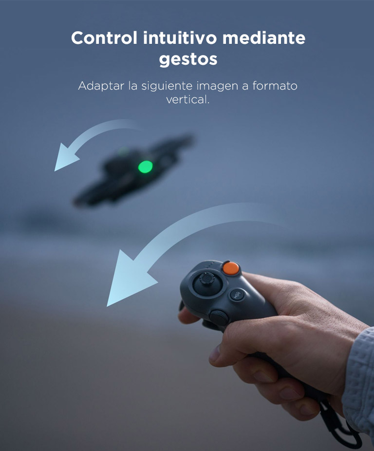 DJI Avata 2 + Goggles N3 + RC Motion 3 Combo Vuela Inteligente, 1 Bateria, FPV con camara 4K, Vuelo Inmersivo, Protector de Helices Integrado, Sencillo Flip/Roll, Campo de Vision Superamplio de 155°, Contenido en POV - Imagen 3