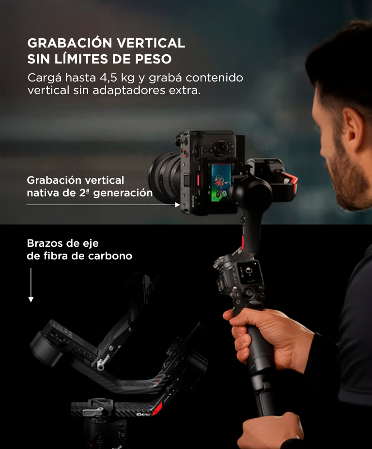 Estabilizador DJI RS 4 Pro - Imagen 3