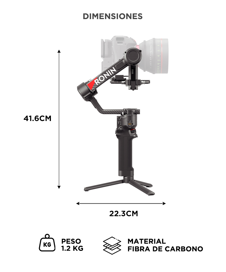 Estabilizador DJI RS 4 Pro - Imagen 6