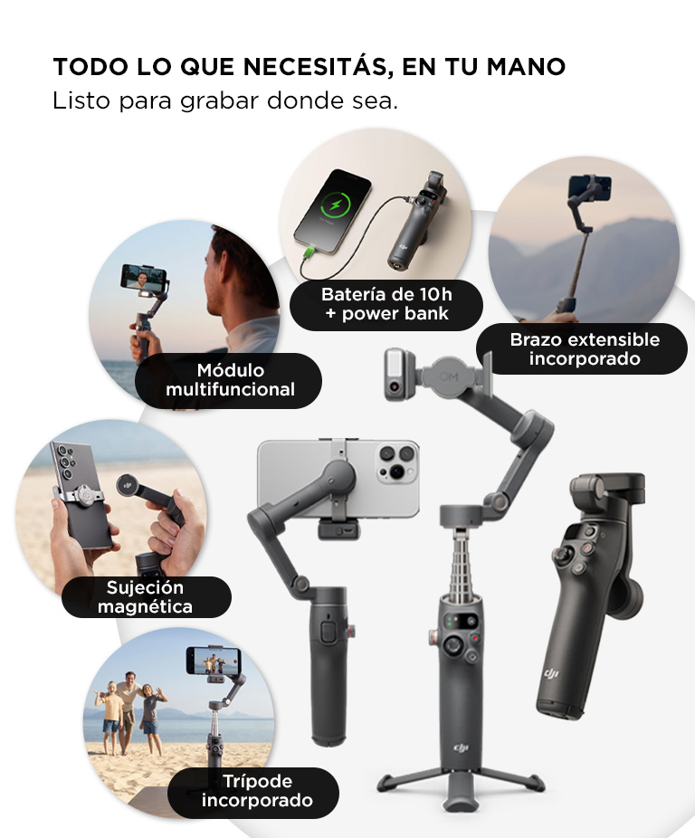 Estabilizador DJI Osmo Mobile 7 Pro - Imagen 5
