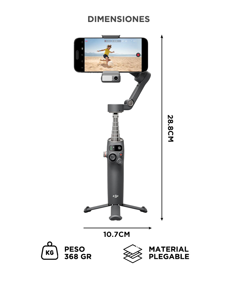 Estabilizador DJI Osmo Mobile 7 Pro - Imagen 6