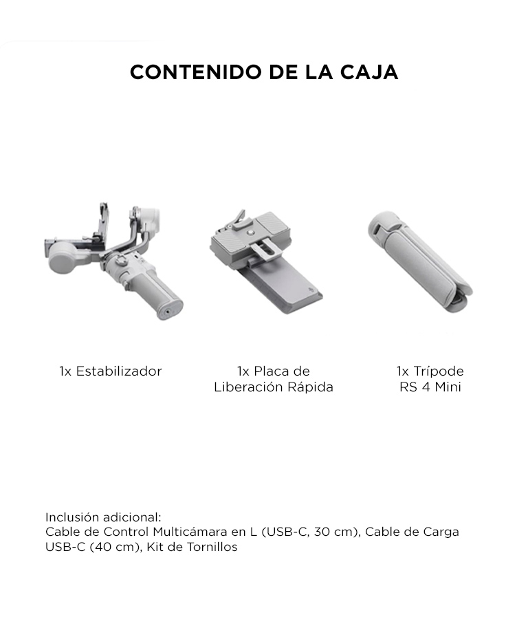 Estabilizador DJI RS 4 Mini - Imagen 7