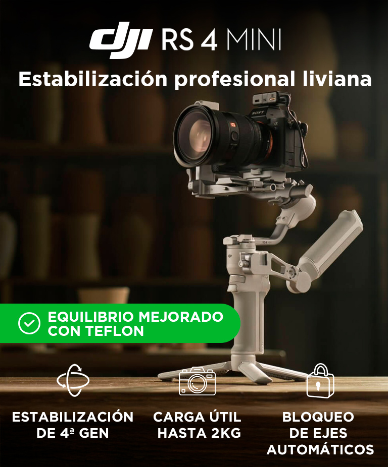 Estabilizador DJI RS4 Mini Combo - Imagen 2