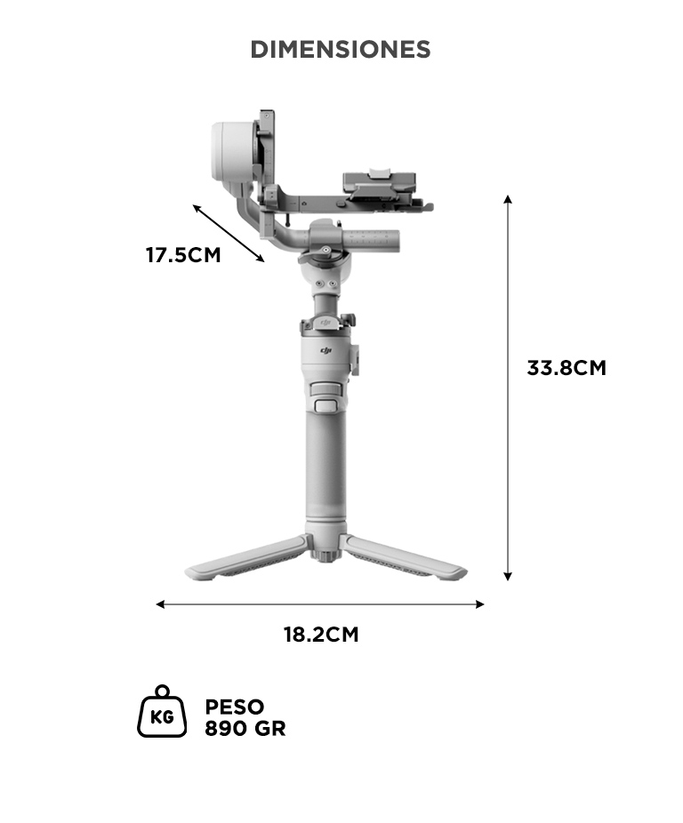 Estabilizador DJI RS4 Mini Combo - Imagen 6