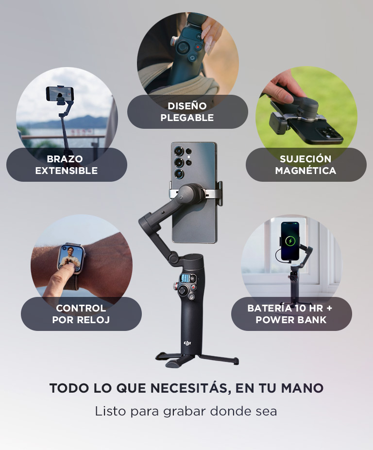 Estabilizador DJI Osmo Mobile 8 - Imagen 5