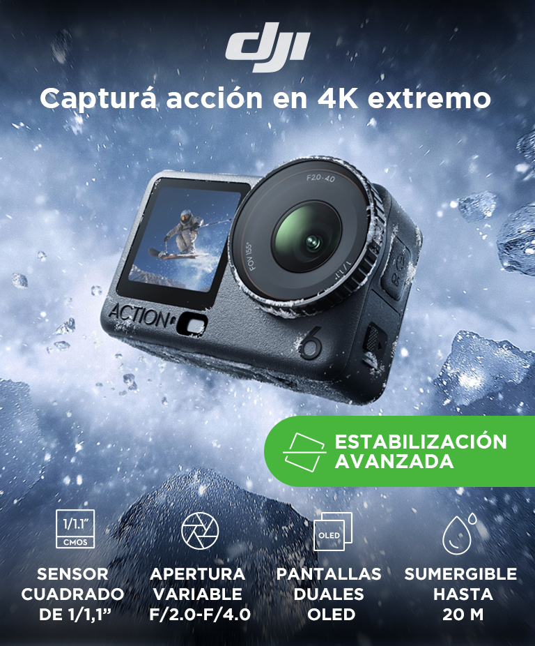 DJI Osmo Action 6 Combo Estándar - Imagen 2