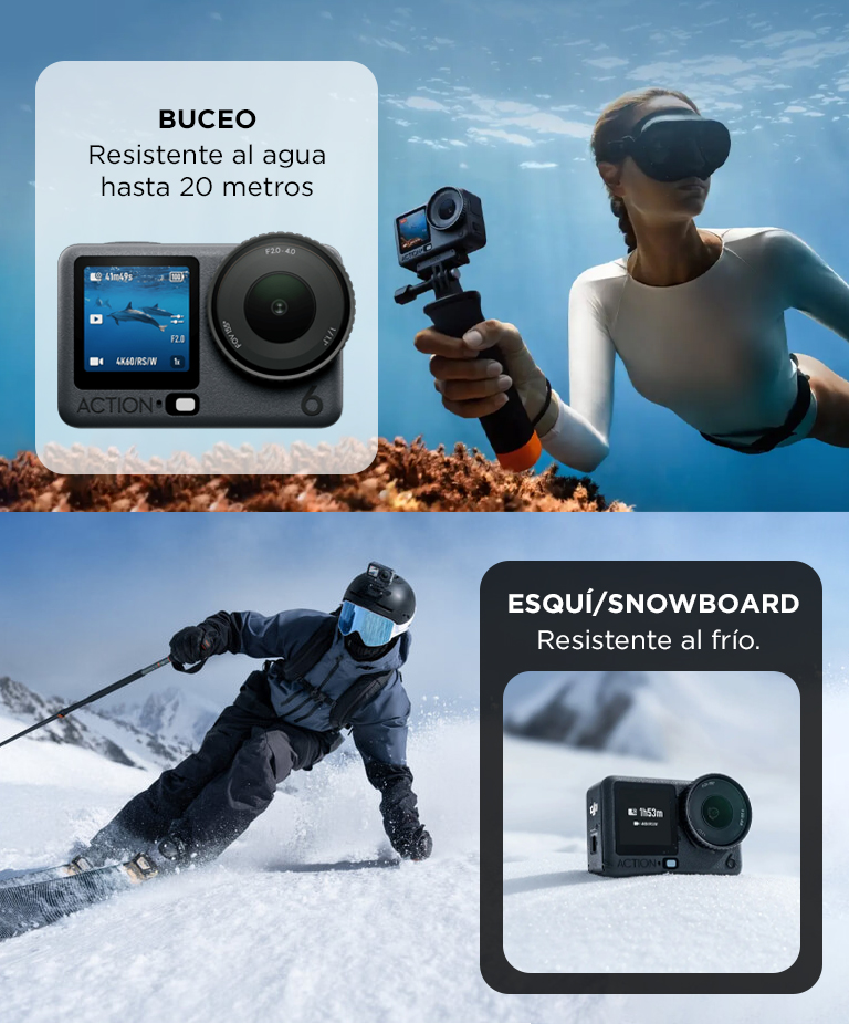 DJI Osmo Action 6 Combo Estándar - Imagen 5