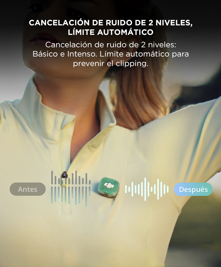 Microfono Inalambrico DJI Mic Mini 2 Dual 2 Transmisores 1 Receptor Estuche De Carga Bluetooth 53 Hasta 115 Horas - Imagen 4