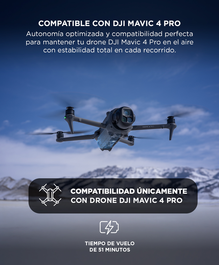 Batería De Vuelo Inteligente DJI Mavic 4 Pro - Imagen 3